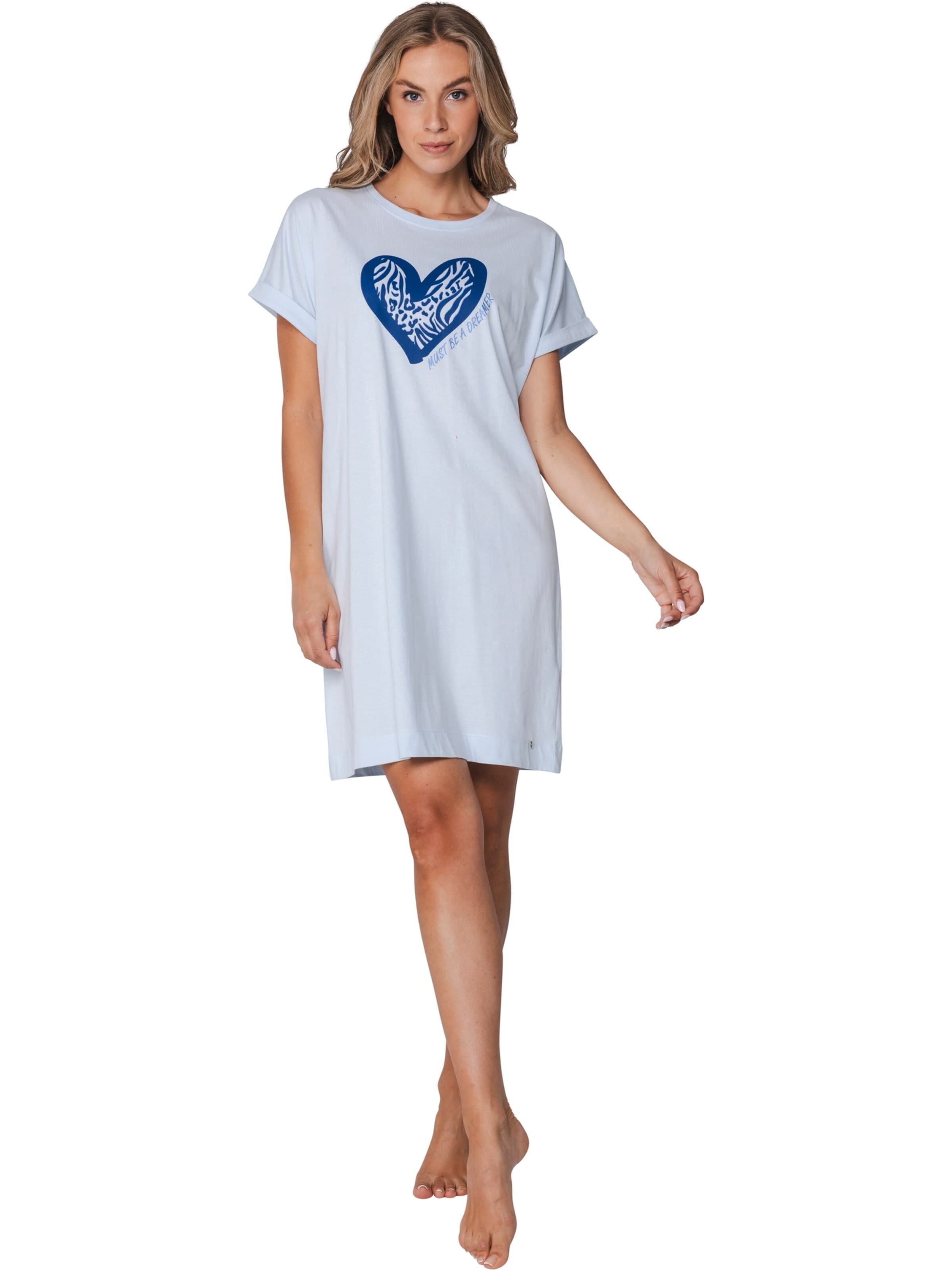 Rebelle Nightgown in Blue: front