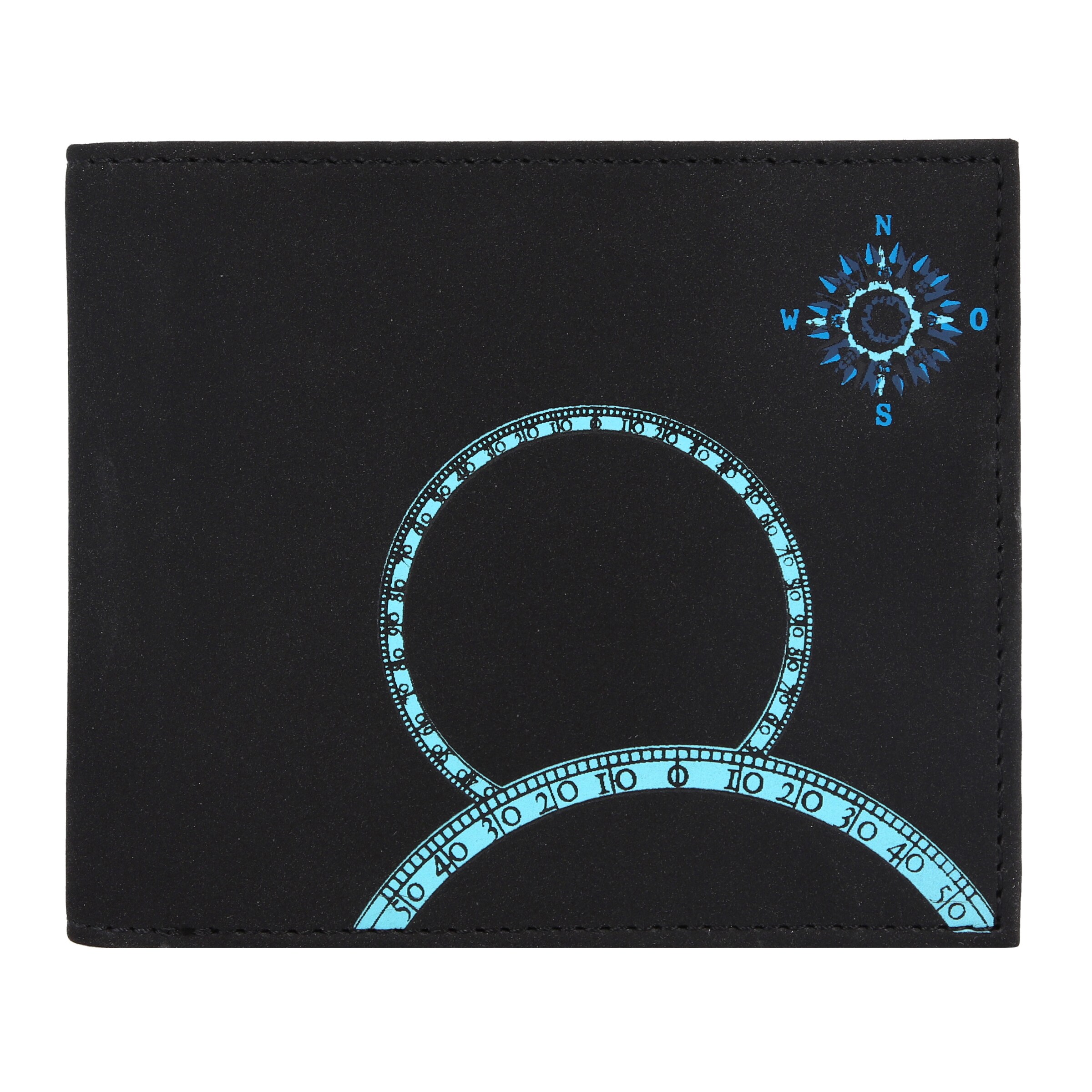 Portamonete di OXMOX in nero: frontale