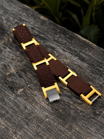 Holzwerk - Pulsera 'EIBSEE' en marrón
