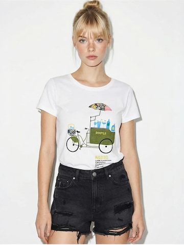 Bianco Lucci T-Shirts in Weiß: Vorderseite