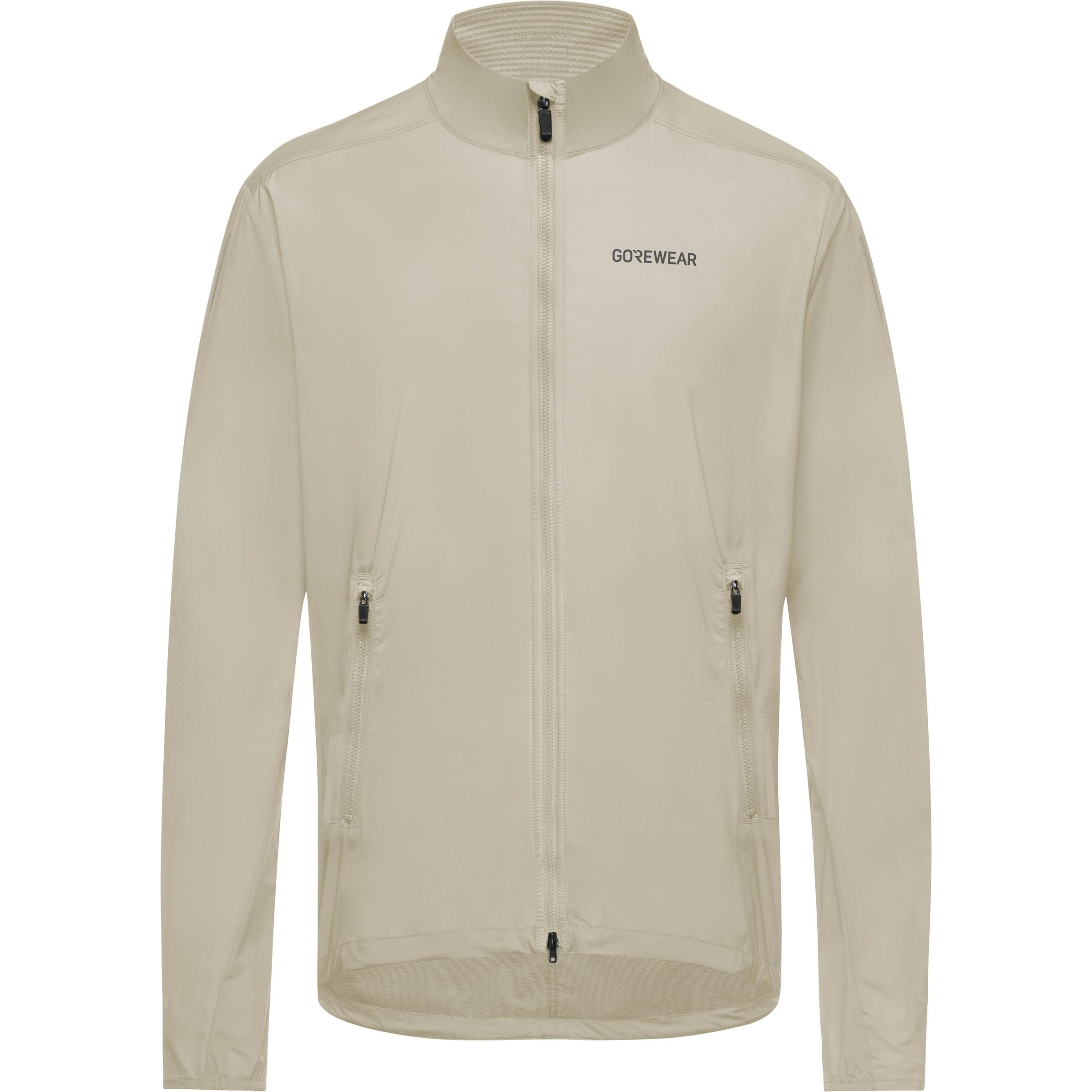 GORE WEAR Athletic Jacket 'Concurve' in Beige: front