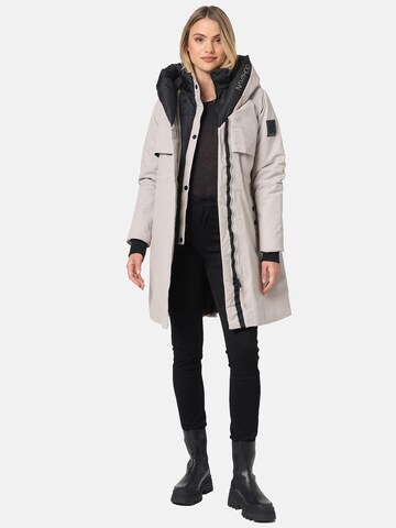 Cappotto invernale 'Snowelf' di NAVAHOO in grigio: frontale