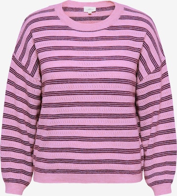 ONLY Carmakoma - Jersey 'CARMONIQUE' en rosa: frente
