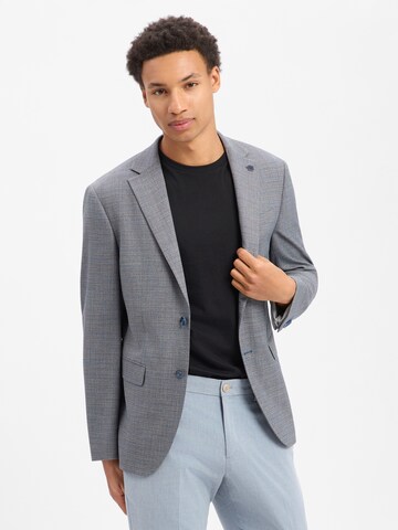 HECHTER PARIS Regular fit Business Blazer in Blue: front