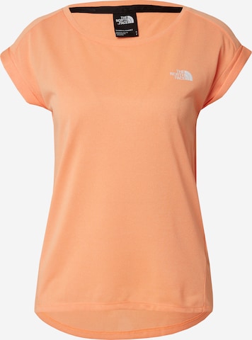 THE NORTH FACE Functioneel shirt 'Tanken' in Oranje: voorkant