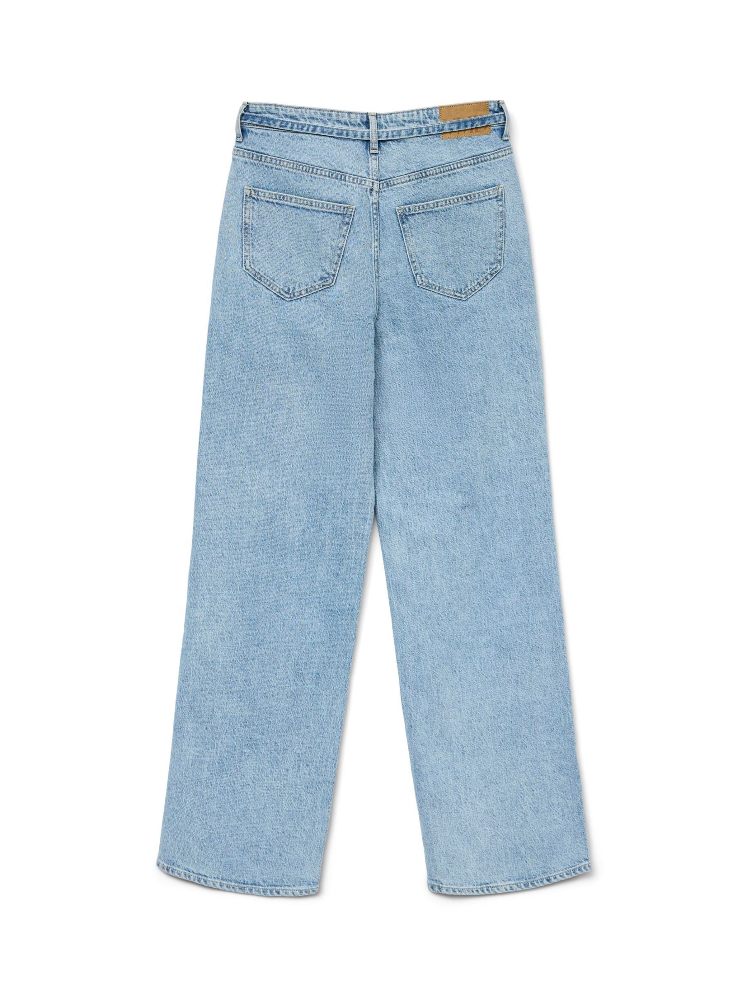 VERO MODA - Pierna ancha Vaquero 'TESSA' en azul