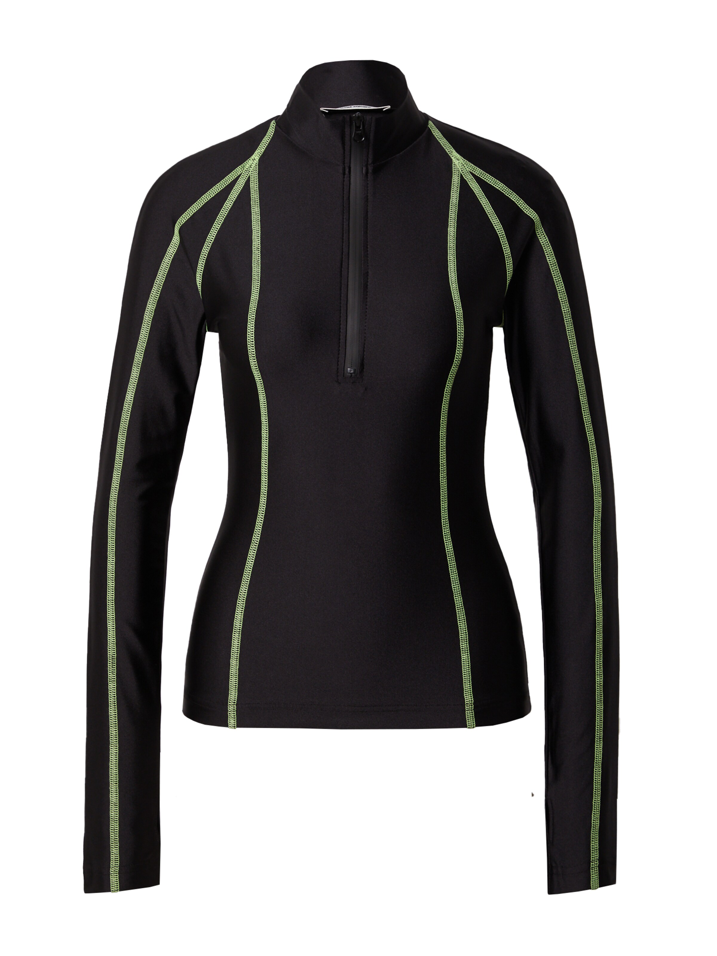 melns Oval Square T-Krekls: no priekšpuses