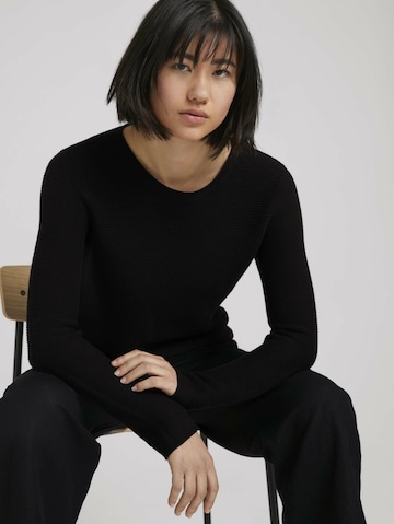 Pull-over TOM TAILOR en noir
