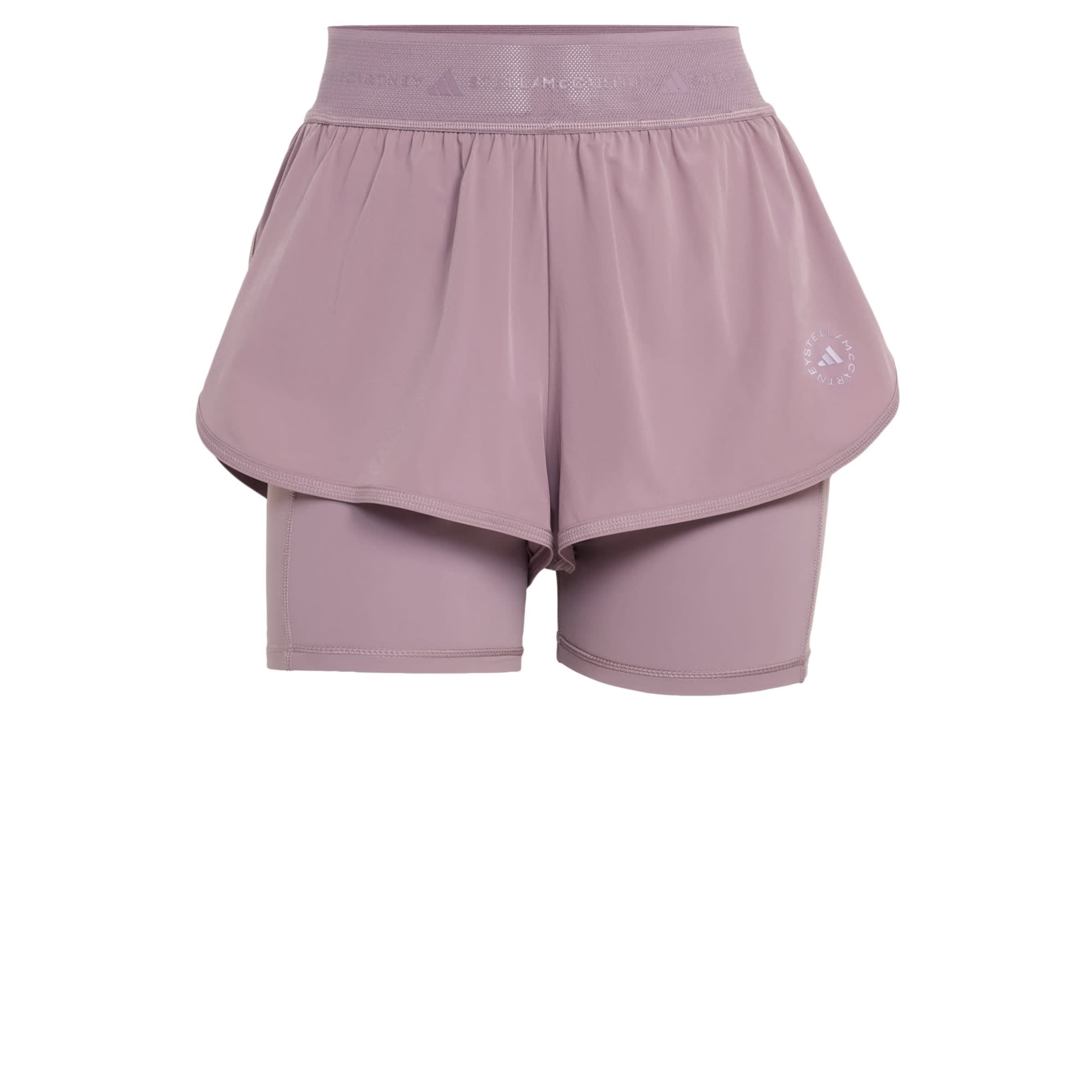 ADIDAS BY STELLA MCCARTNEY - Skinny Pantalón deportivo 'Adidas By Stella McCartney' en lila: frente