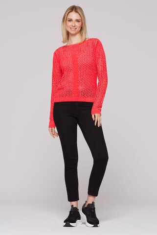 Soccx Sweater in Red
