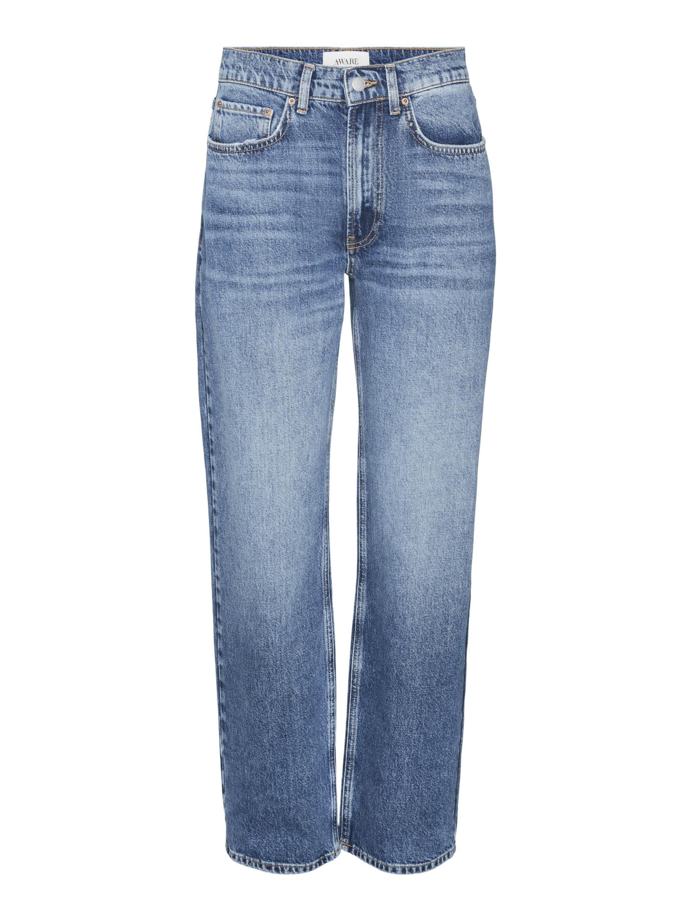 VERO MODA Loose fit Jeans 'VALERIE' in Blue: front