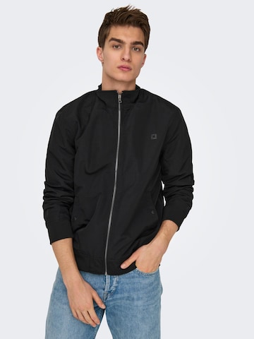 Only & Sons - Chaqueta de entretiempo 'GERRY' en negro