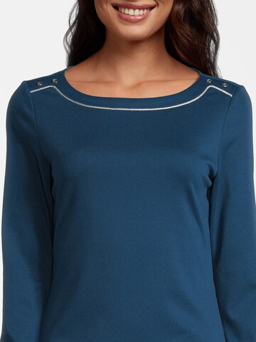 Orsay Shirt 'Lurexmilano' in Blau