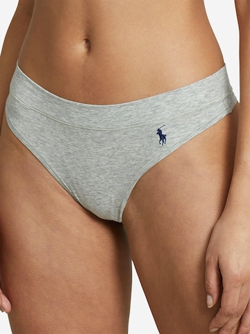 Polo Ralph Lauren String 'Club' in Grijs: voorkant