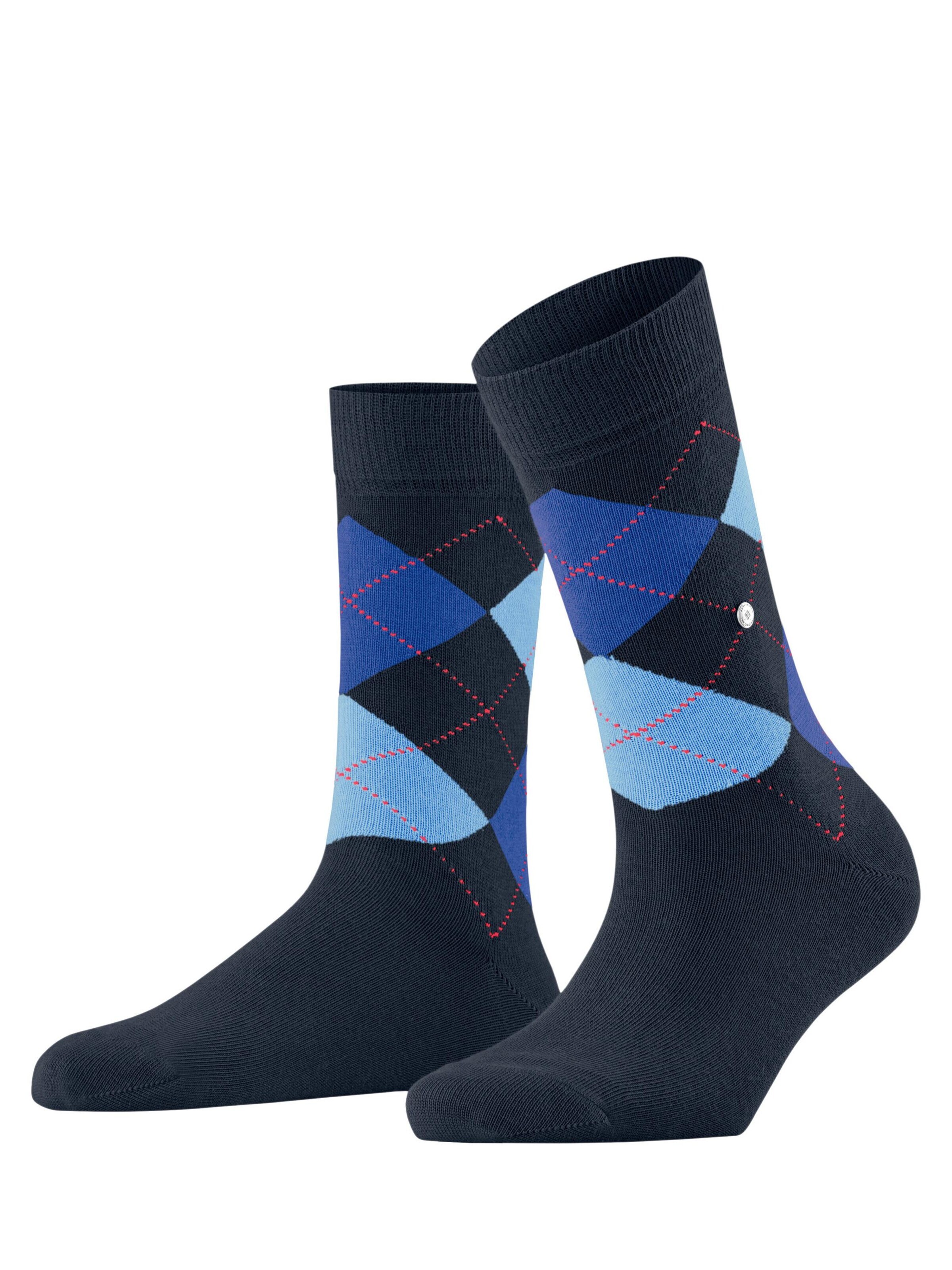 BURLINGTON Socken 'Queen'‌‌‌‌ in Blau: Vorderseite