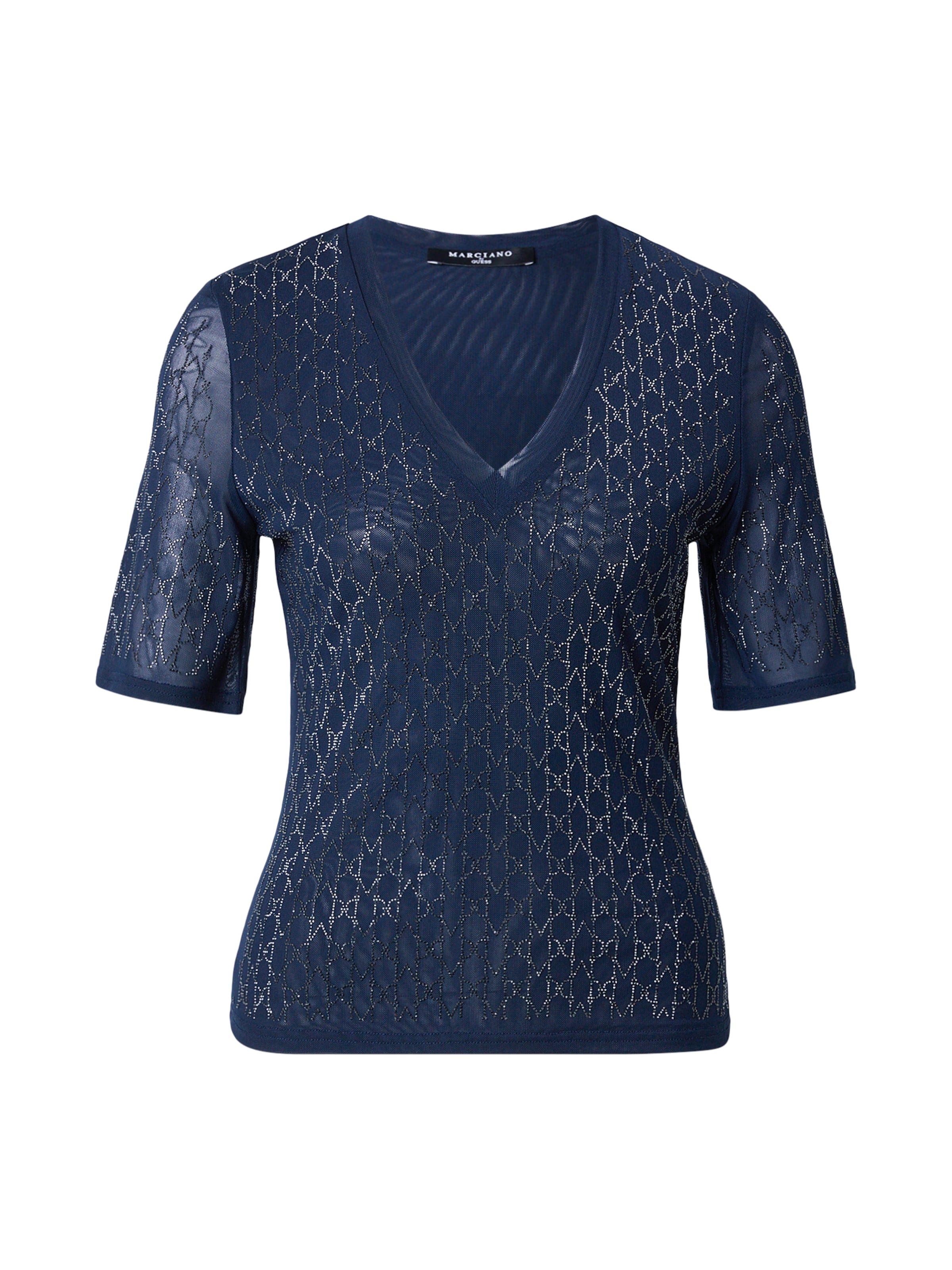 mėlyna GUESS by Marciano Marškinėliai 'ARIA ': priekis