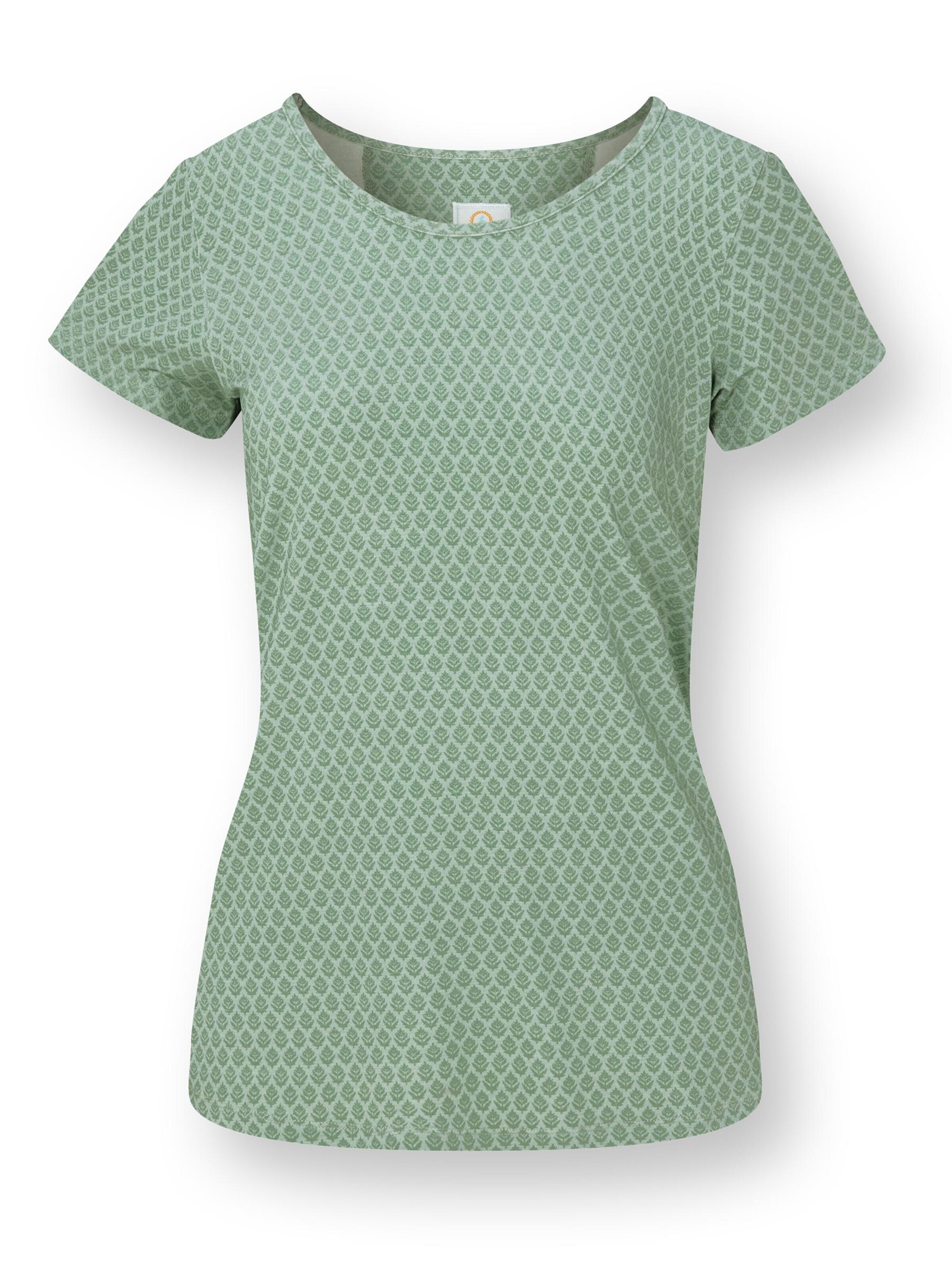 PIP STUDIO Schlafshirt‌‌‌‌‌‌‌‌‌‌ in Grün: Vorderseite