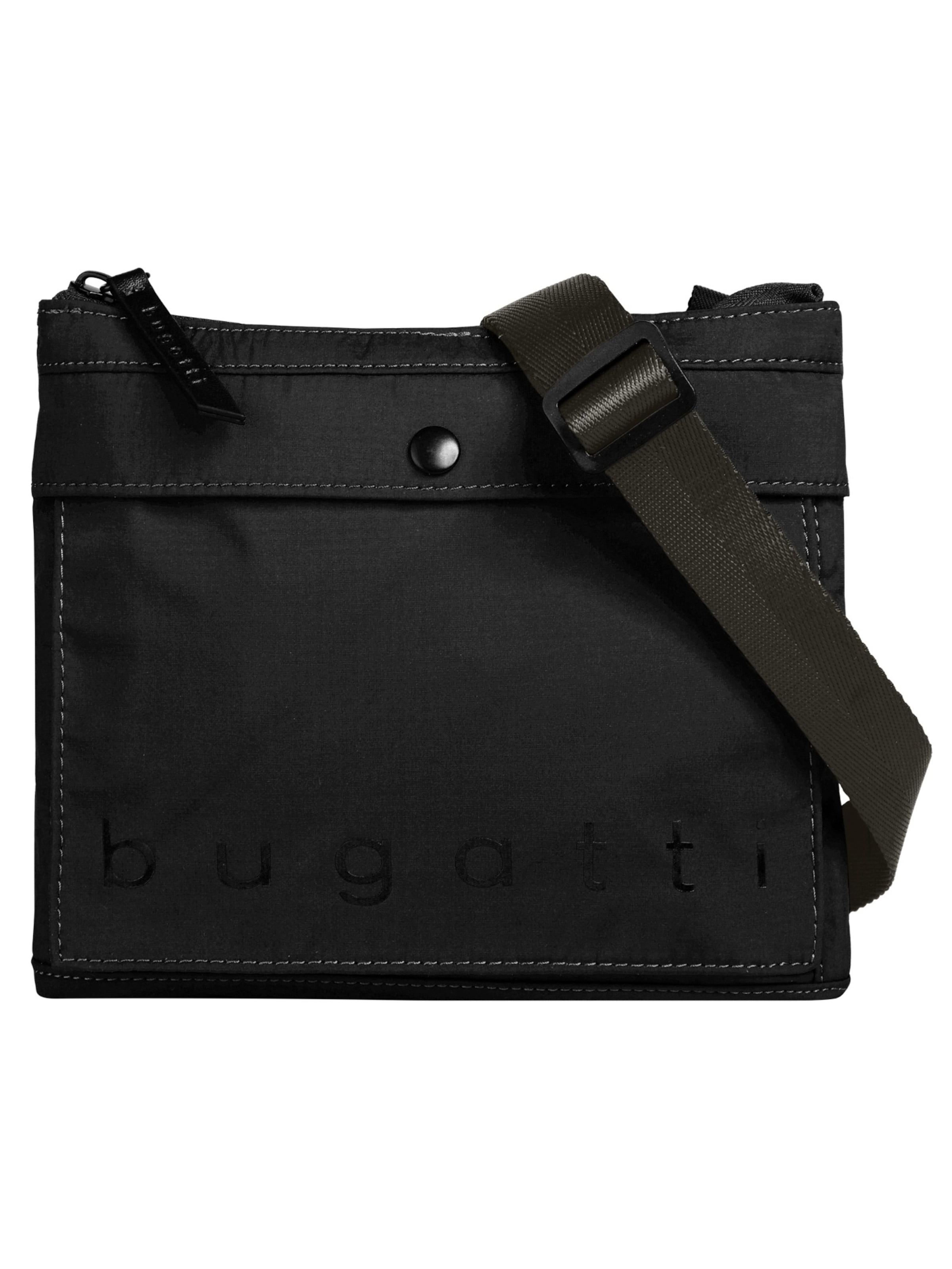 Sac à bandoulière 'LEGERE' bugatti en noir : devant