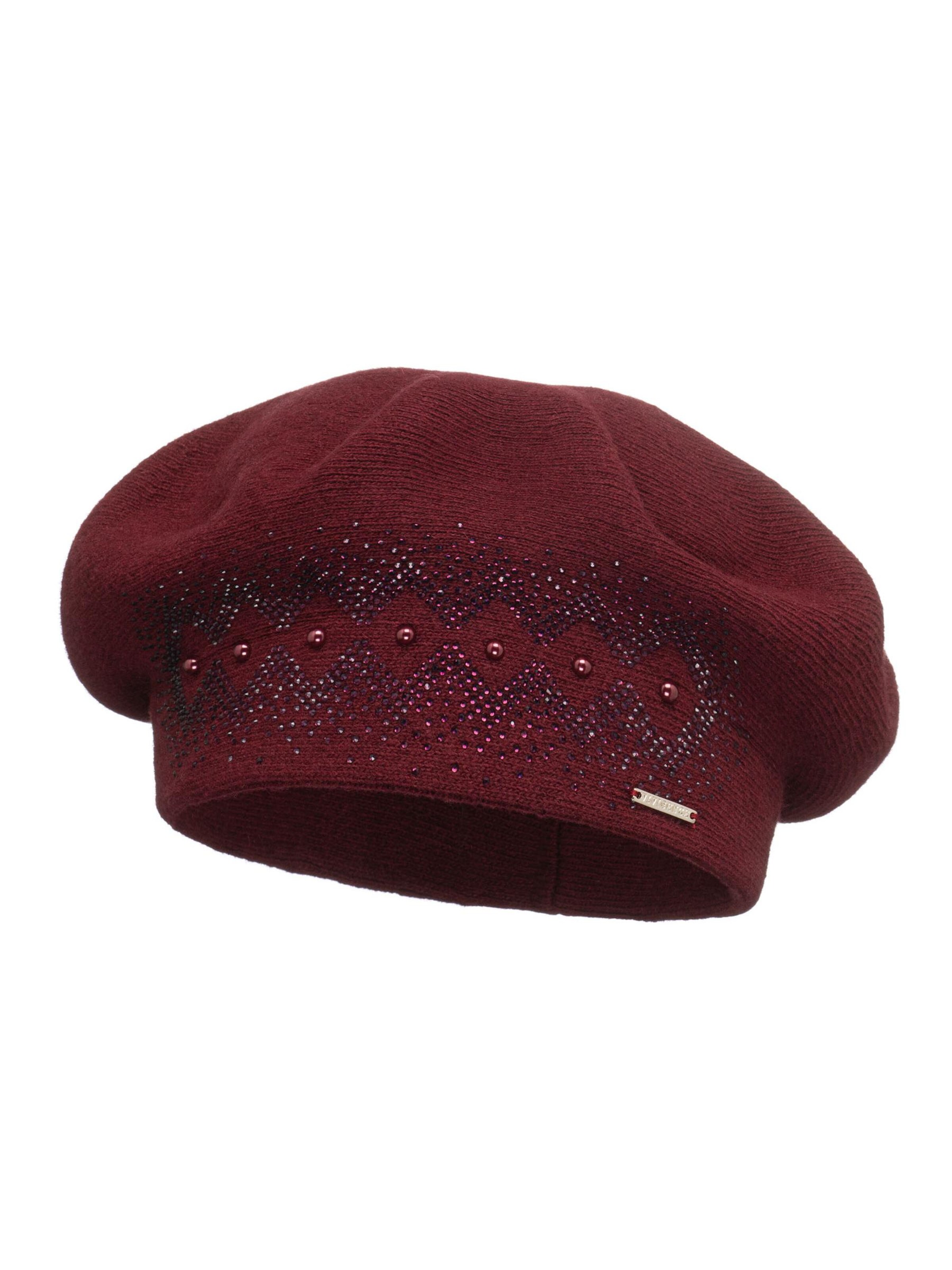 Vivisence Beanie '7050' in Red: front