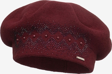 Vivisence Beanie '7050' in Red: front
