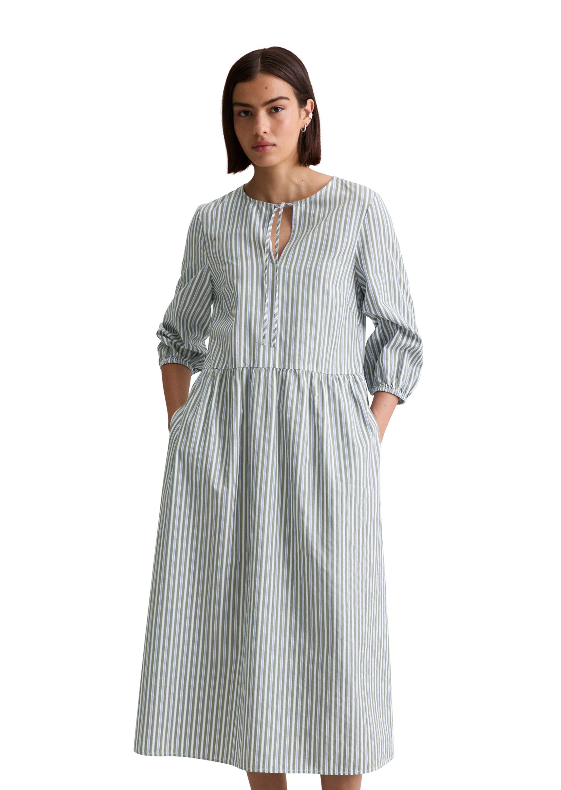 Marc O'Polo DENIM Jurk in Groen: voorkant