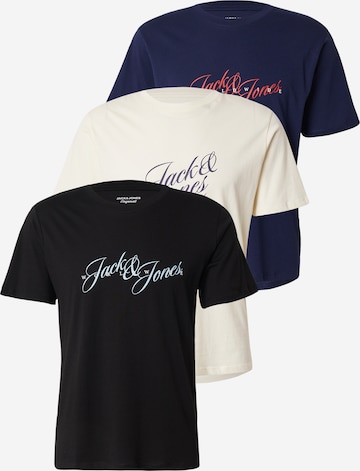 JACK & JONES T-Shirt 'JORInwood' in Beige: Vorderseite