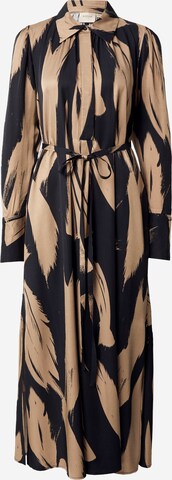 VILA ROUGE Košilové šaty 'JONE' – hnědá: přední strana