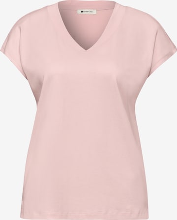 STREET ONE Shirt in Pink: front