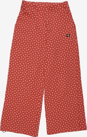 Blutsgeschwister Stoffhose M in Rot: Vorderseite