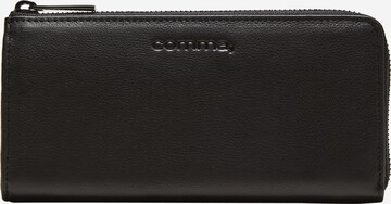 COMMA Wallet in Black: front