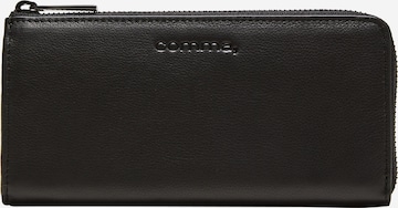 COMMA Wallet in Black: front