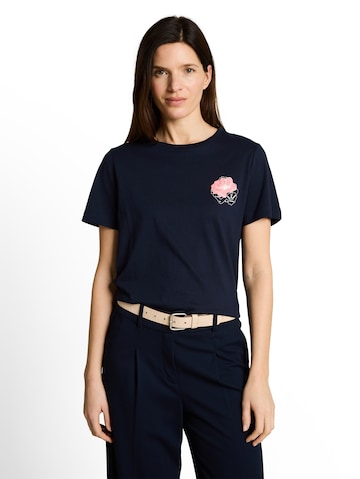 Tricou de la TOM TAILOR pe albastru: față