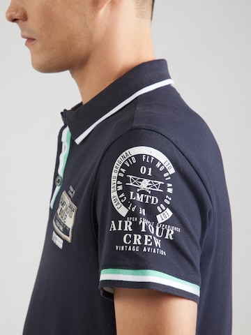 CAMP DAVID - Camiseta en azul