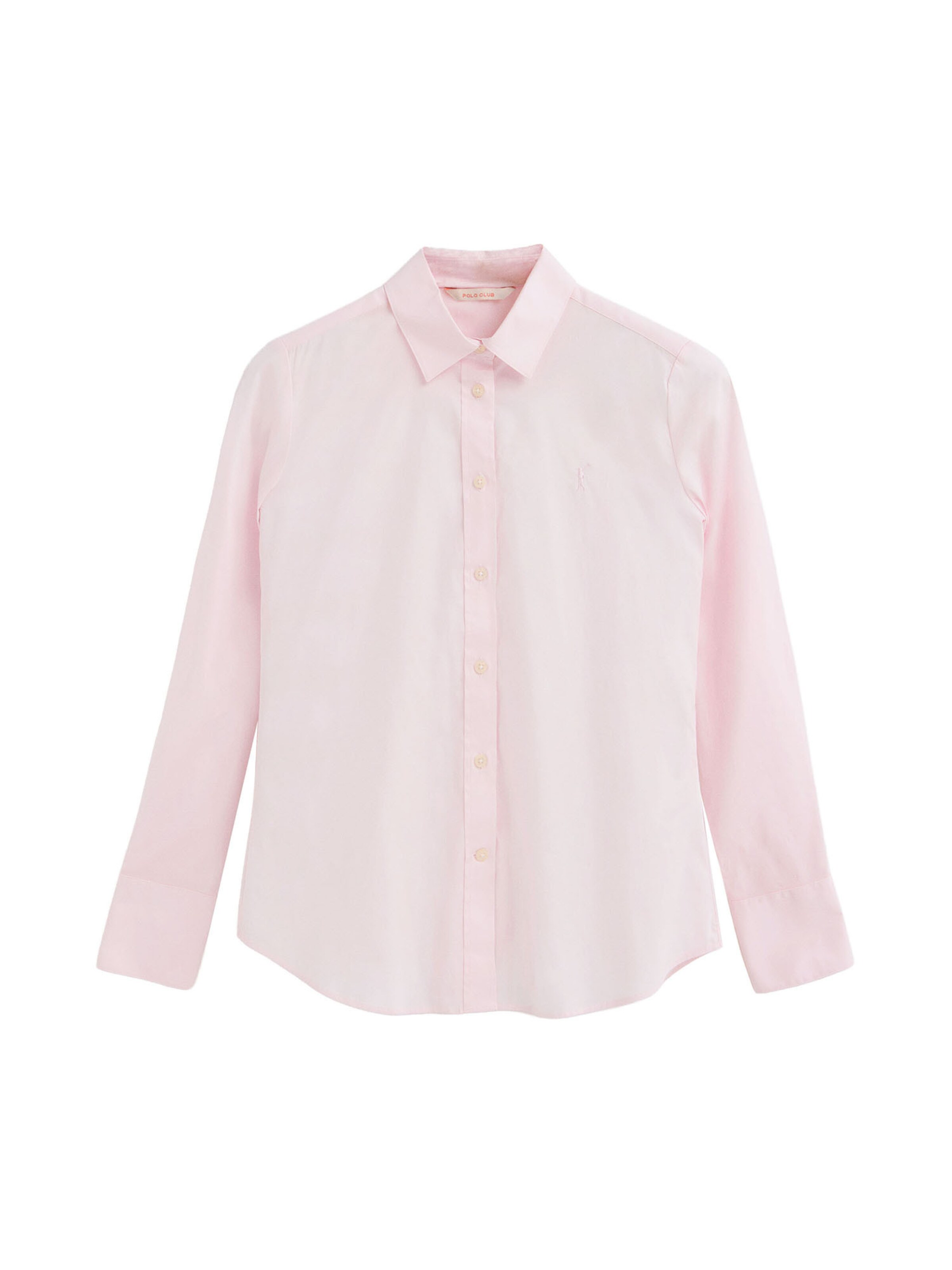 Polo Club Blouse Bodysuit in Pink: front