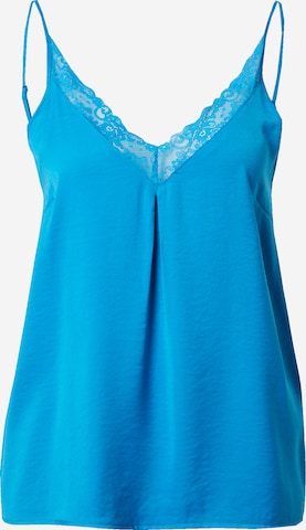 VILA Blouse 'Cava' in Blauw: voorkant