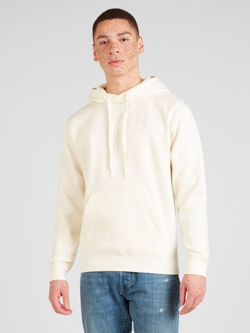 G-Star RAW Sweatshirt 'Premium Core' in Beige: voorkant