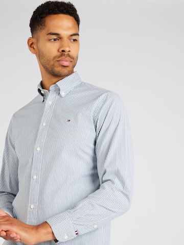 Regular fit Camicia 'FLEX' di TOMMY HILFIGER in verde