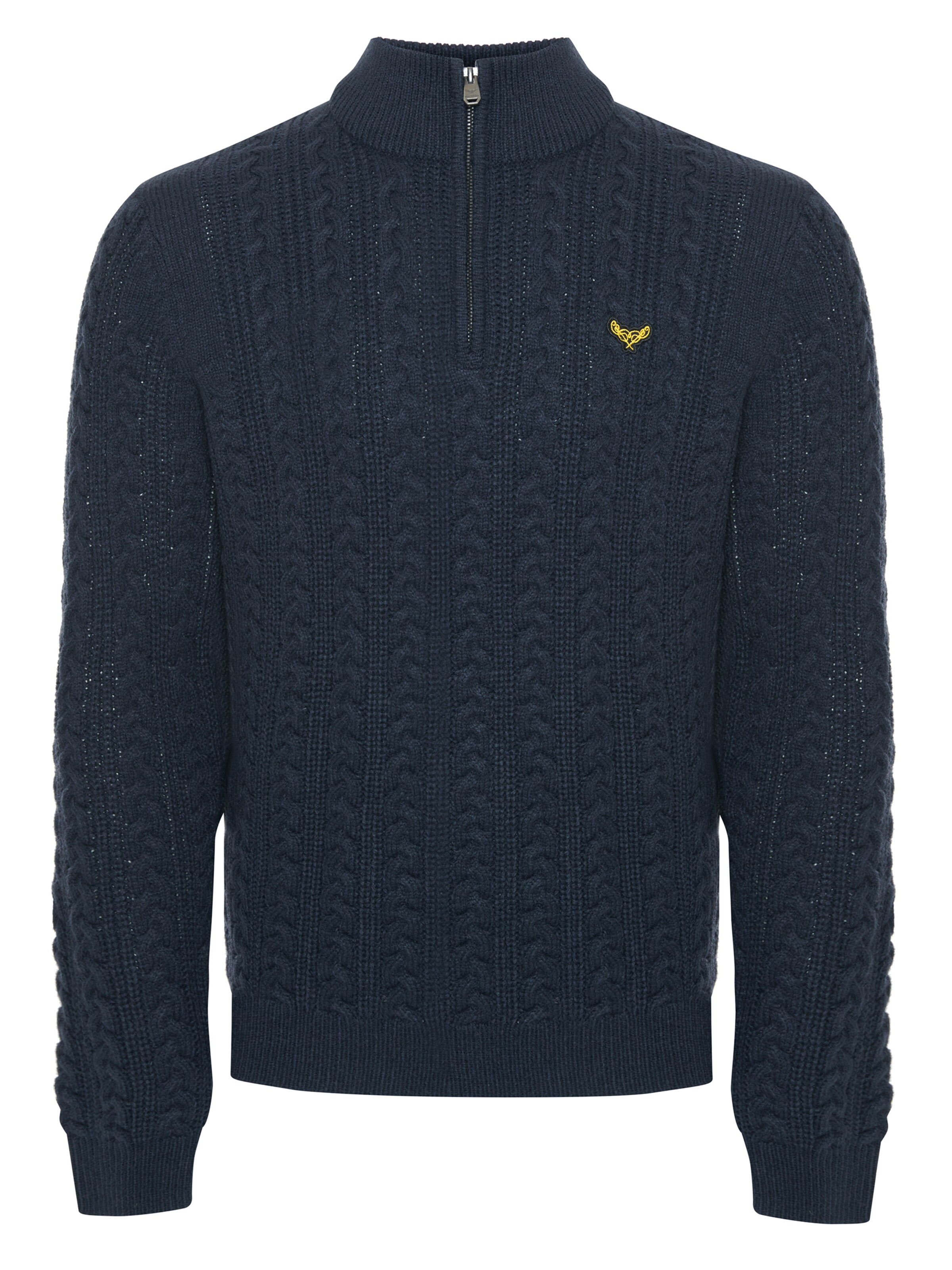 Threadbare Pullover 'Swindon' in Blau: Vorderseite