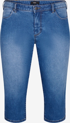 Zizzi Jeans in Blau: Vorderseite