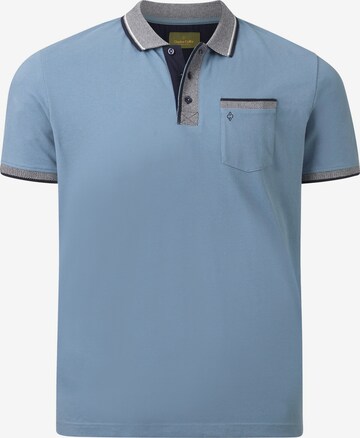 Charles Colby Shirt ' Earl Colga ' in Blauw: voorkant