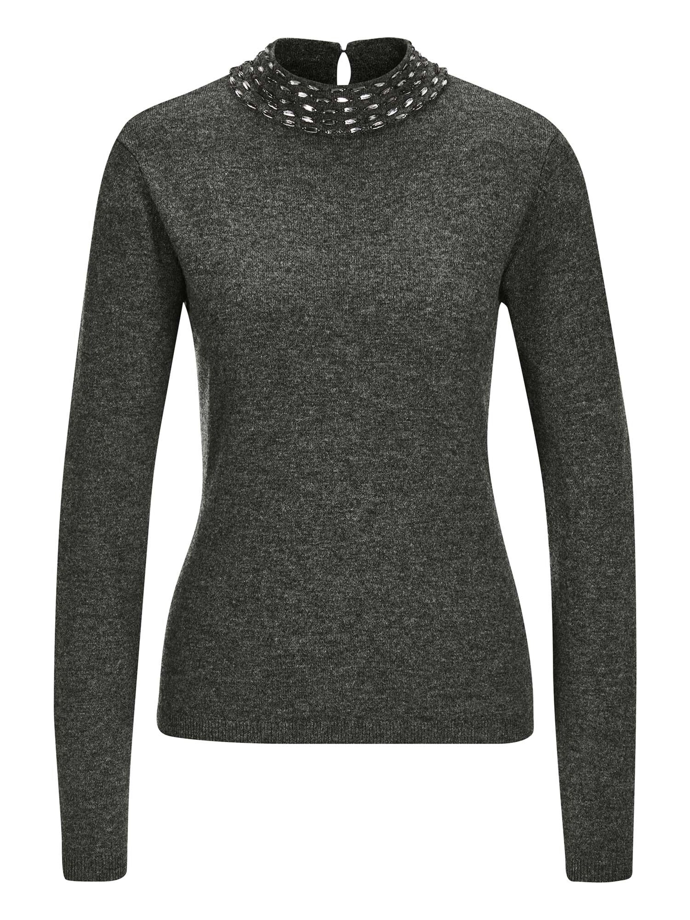 Pull-over MADELEINE en gris : devant
