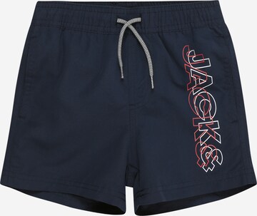 Jack & Jones Junior Zwemshorts 'FIJI' in Blauw: voorkant