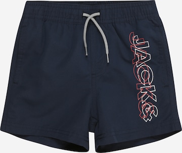 Jack & Jones Junior - Bermudas 'FIJI' en azul: frente