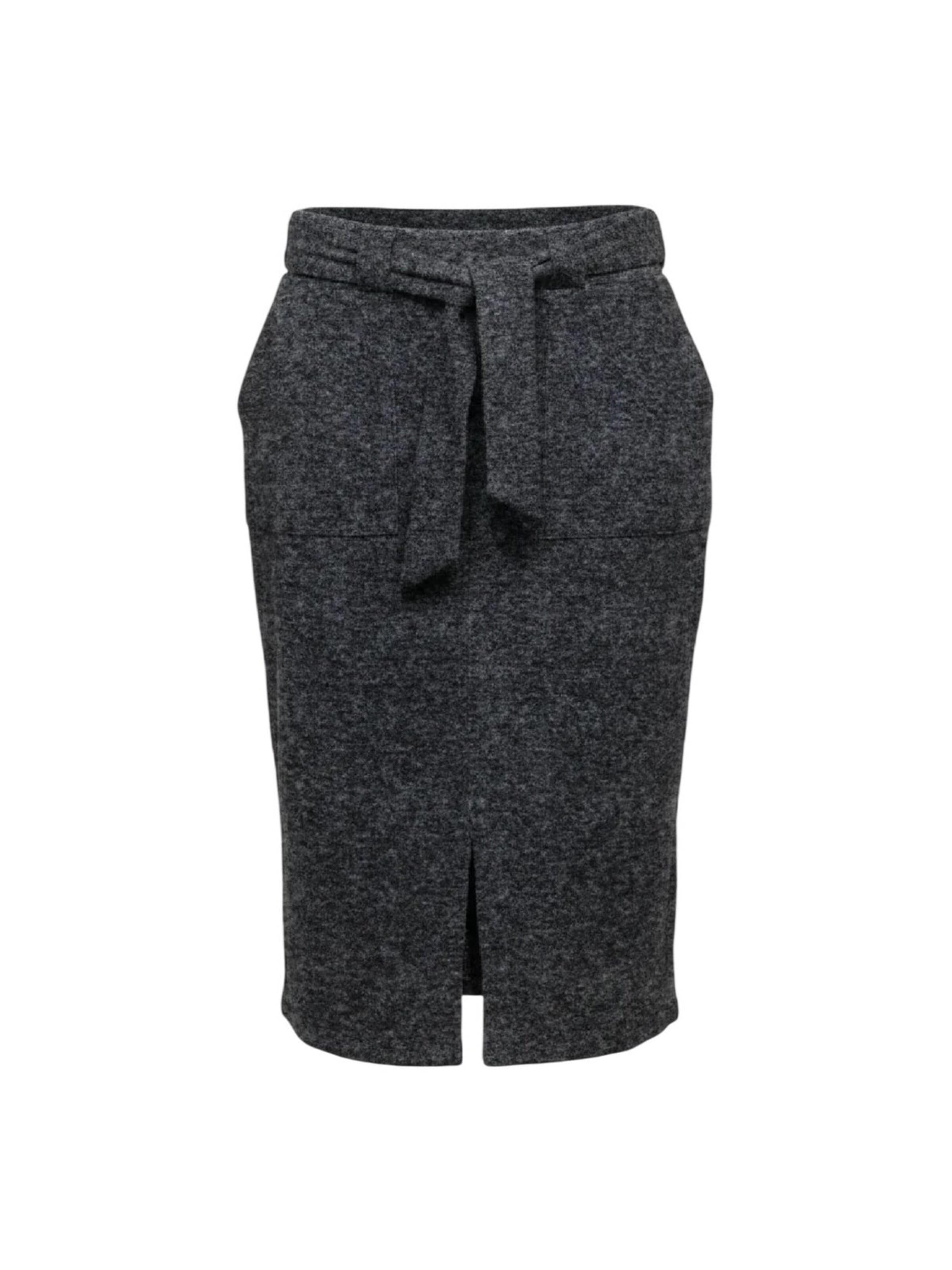 Alexa Dash Skirt in Grey: front