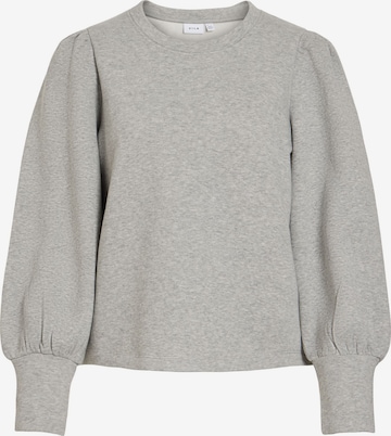 Sweat-shirt 'VIVERA' VILA en gris : devant