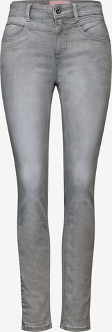 STREET ONE Slim fit Jeans in Grey: front