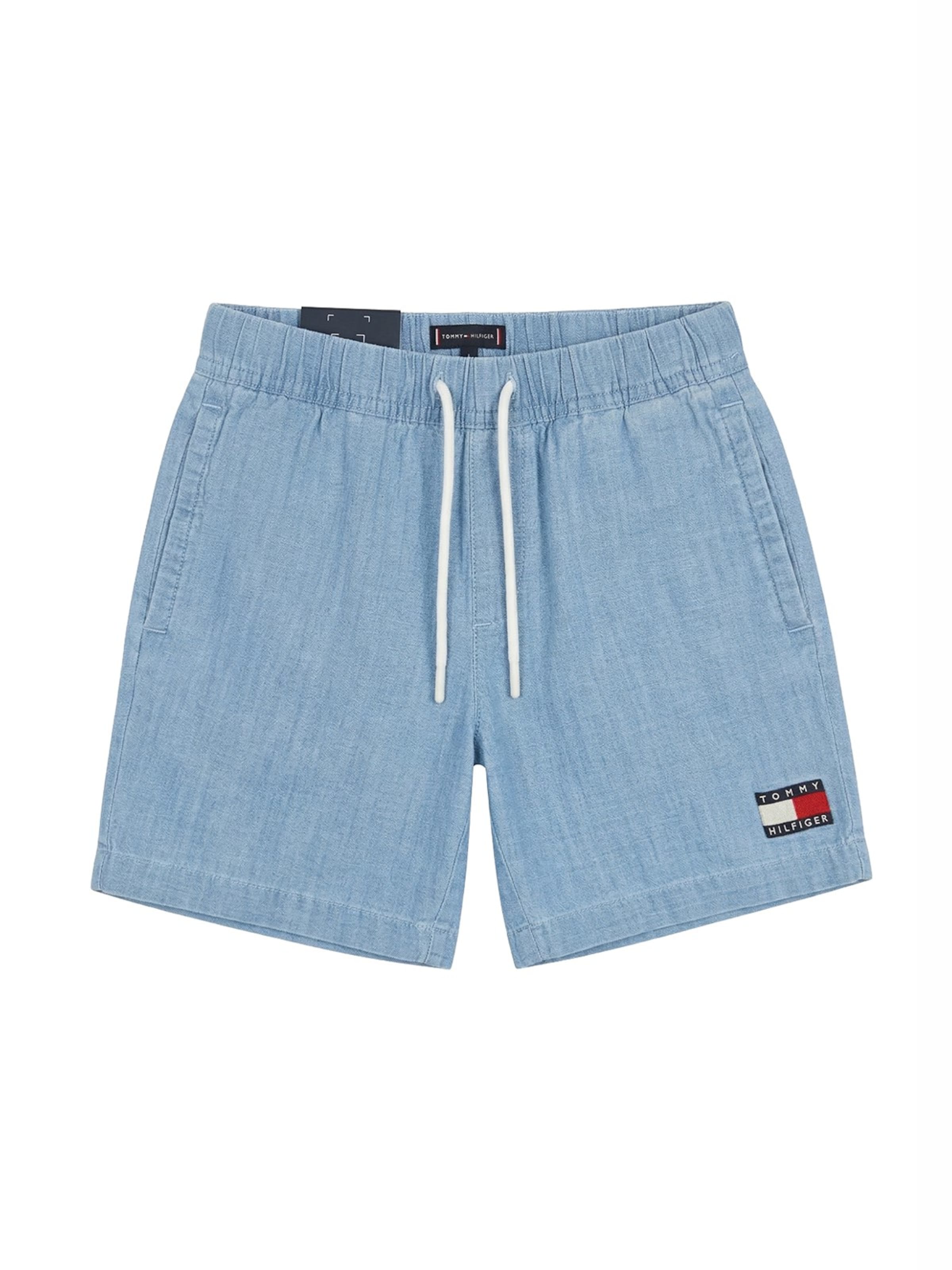 Regular Pantalon Tommy Hilfiger Kids en bleu : devant