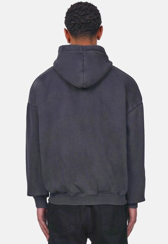 Dropsize Sweatjacke 'Raw Edges' in Schwarz