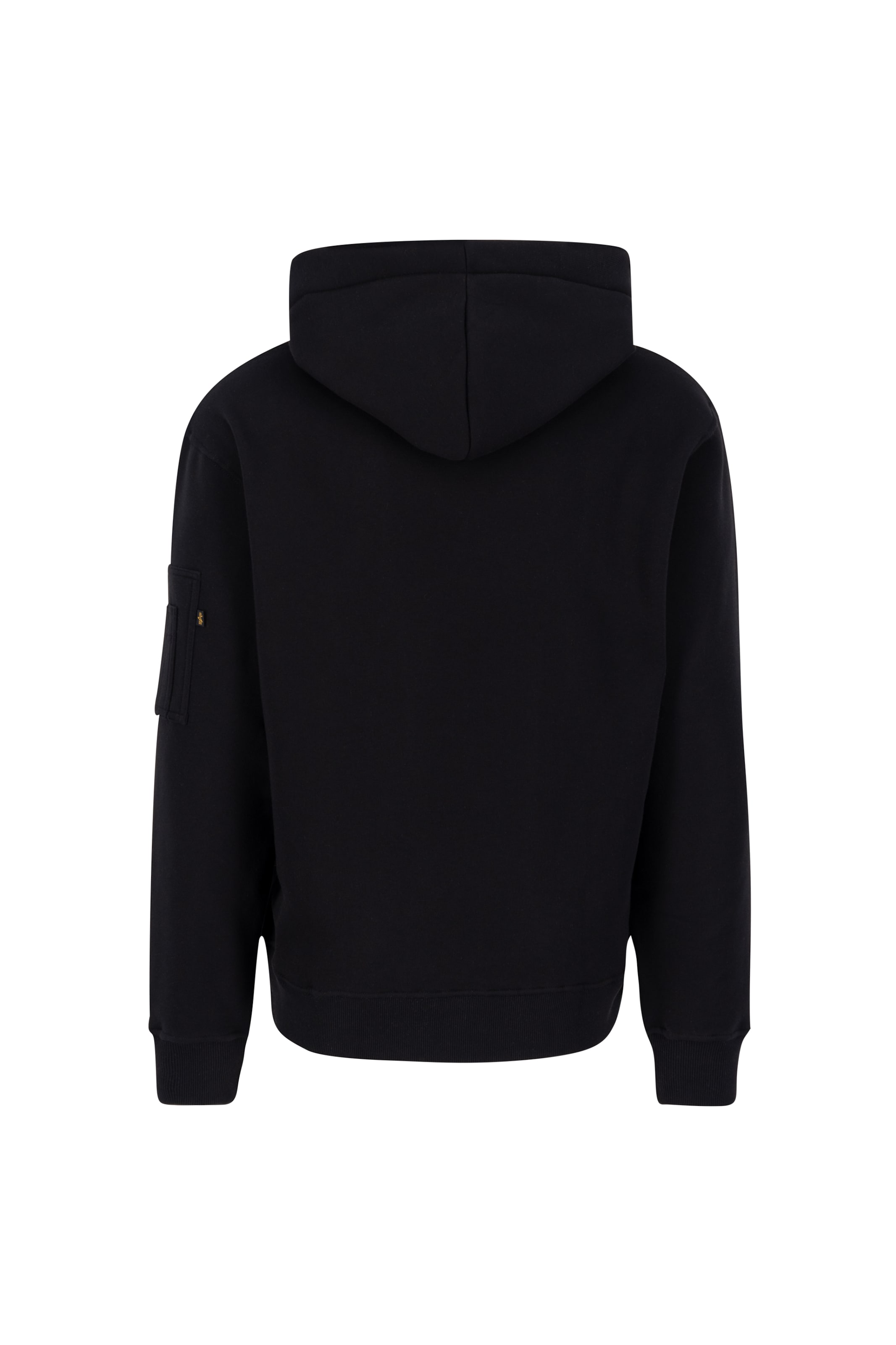 melns ALPHA INDUSTRIES Sportisks džemperis