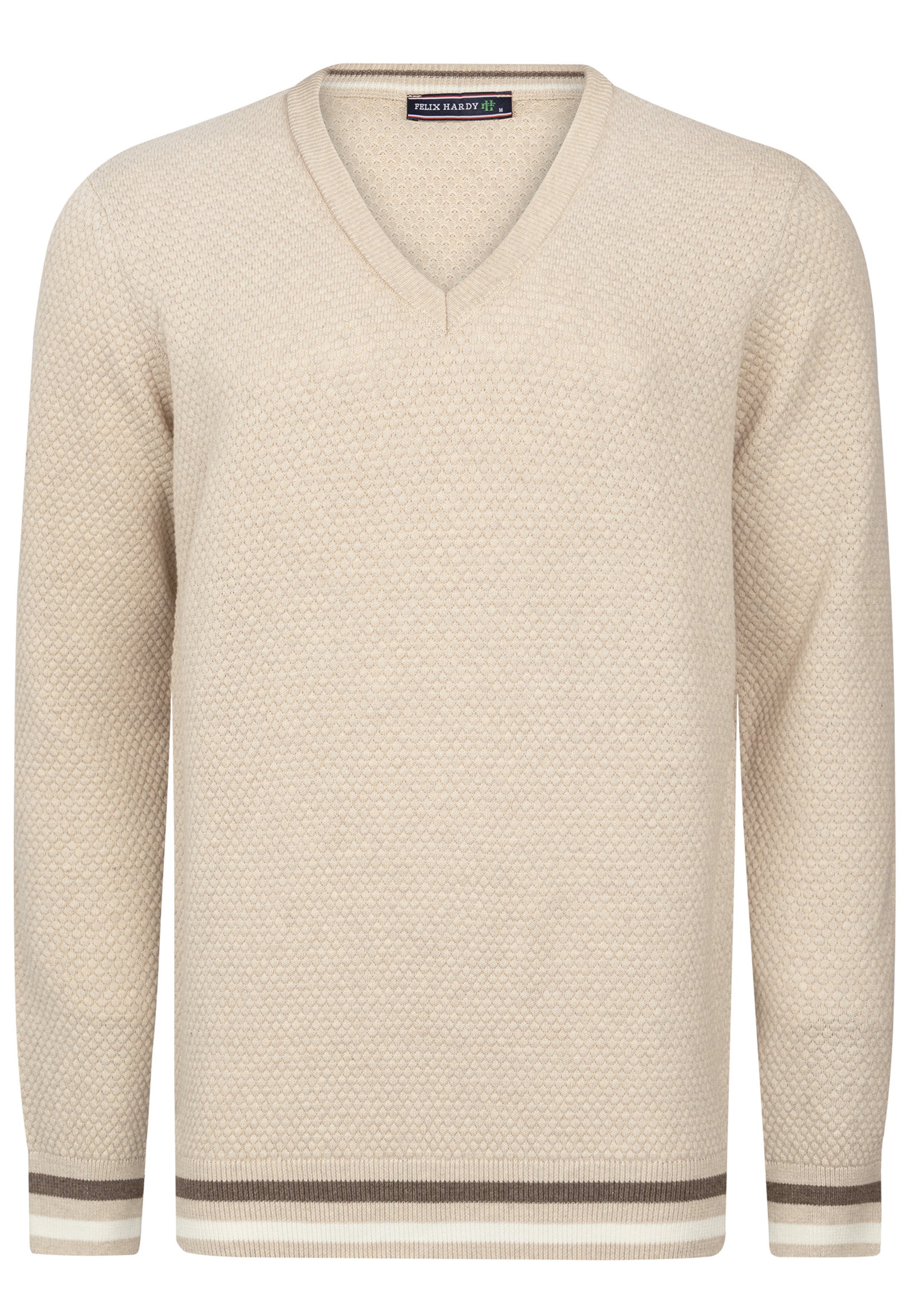 Felix Hardy Пуловер в бежово: отпред
